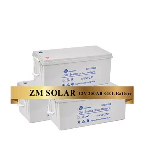 ZM-GEL de plomo sellado, 100 amperios, batería Agm sin mantenimiento, 12v, 100ah