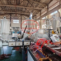Máquina de Extrusión de Revestimiento de WPC (Compuesto de Madera y Plástico HDPE Reciclado) en Oferta, Línea de Producción de Tableros de WPC para Exteriores TONGSANHEGU