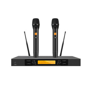 Sistema de micrófono inalámbrico profesional UHF VK-3 KTV Entertainment para karaoke, iglesia y fiestas. - Product Image 6