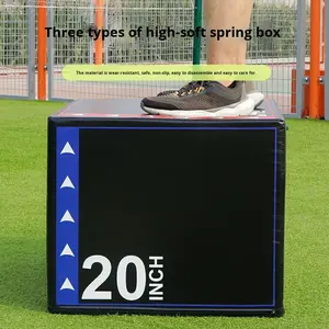 Box Jump 3-in-1 in PVC Morbido ad Alto Rimbalzo per Allenamento Fisico e Sfide Estreme - Product Image 2