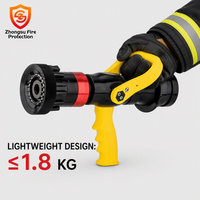Lance d'incendie multifonction à poignée pistolet Série QZH Débit 8L/S 16L/S Portée 35-38m Équipement de lutte contre l'incendie Usine