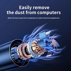 Nuevo Soplador de Limpieza Multifuncional Inalámbrico para Eliminar el Polvo de la Computadora, Escritorio y Hogar, Limpiador de PC - Product Image 3