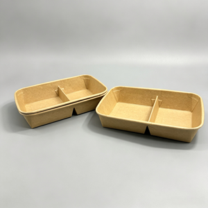 Bol en papier alimentaire anti-fuite, enduit de PE, résistant à l'huile, imprimé en 0-8 couleurs, dimensions personnalisées pour aliments marinés et desserts - Product Image 3