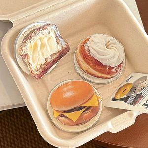Soporte Magnético Retráctil Portátil para Teléfono Móvil, Diseño <span class=keywords><strong>Gourmet</strong></span> para Escritorio, Marca Niche Bread Toast - Product Image 2