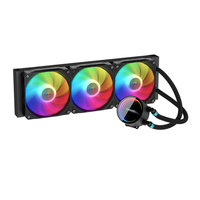 Refroidisseur de processeur liquide AIO ARGB Valkyrie EA5 GA5 Series 360 mm, haute performance, radiateur 360 mm, refroidissement par eau, ventilateurs silencieux