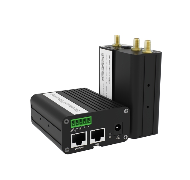 Industrial Cellular Router with SIM, MT7621 IoT Gateway, Supports OpenVPN, MQTT, Modbus DTU and Serial Ports