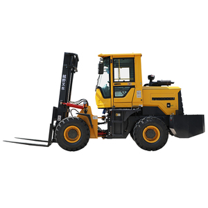 핫 세일 모든 지형 지게차 소형 오프로드 지게차 4wd 4 톤 소형 거친 지형 지게차 판매 - Product Image 4