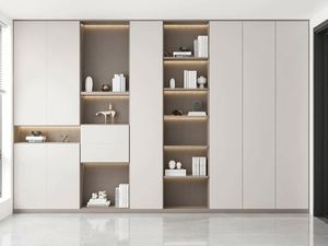 Logo personnalisé Dressing Chambre à coucher Placard de rangement Combinaison Armoire ouverte du sol au plafond - Product Image 3