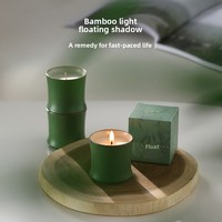 Kotak Hadiah Lilin Aromaterapi Lilin Kedelai Modern Elegan dalam Wadah Keramik Dekorasi Ulang Tahun Natal Thanksgiving Buatan Tangan Beraroma