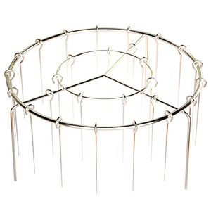 Round Stainless Steel Grill Rack With 24 Skewers For Air Fryer Oven Barbecue Cooking - Product Image 2