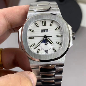 904L steel sapphire glass luxury fashion watch with <b>concealed</b> clasp, water-resistant, 22mm movement, made in China - Product Image 1