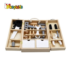 <span class=keywords><strong>Caja</strong></span> <span class=keywords><strong>de</strong></span> <span class=keywords><strong>Herramientas</strong></span> educativa <span class=keywords><strong>de</strong></span> madera para niños y niñas, juguete educativo, W03D103C - Product Image 3