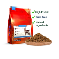 Nourriture de base pour chat personnalisable et équilibrée en termes de nutriments, formule à base de viande naturelle, croquettes multi-formes, alimentation quotidienne pour félins
