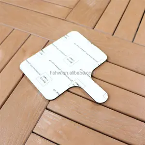 Tấm Ván MDF Một Mặt Bền Màu Trống Thăng Hoa Quạt Cầm Tay Bằng Gỗ Thăng Hoa Cho Quà Kỷ Niệm Tốt Nghiệp