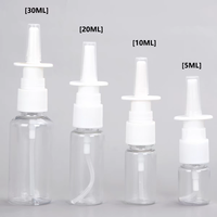 Bouteille pulvérisateur personnalisée à long bec pour nez et gorge, flacon pompe pour liquide buccal
