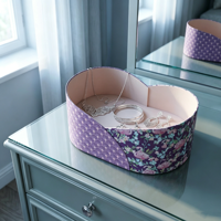 Boîte cadeau de luxe avec logo personnalisé, boîte en forme de cœur avec couvercle, boîte en carton imprimée flamant rose, boîte en carton violette en vrac pour l'emballage de fleurs de mariage