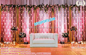 เชิงเทียนติดผนังด้านหลังเป็นฉากหลังของตกแต่งงานแต่งงานงานเเต่งงานล่าสุดจากสหรัฐอเมริกา - Product Image 4