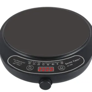 Cheap Prices Home Use 2000W Cooktop Induction 220V Round Mini Electric Induction Cooker