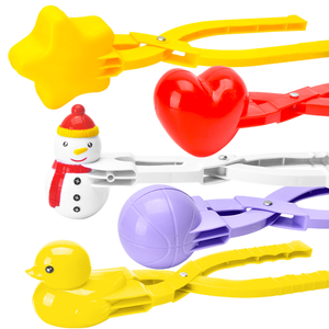 Pince <span class=keywords><strong>boule</strong></span> <span class=keywords><strong>de</strong></span> <span class=keywords><strong>neige</strong></span> en plastique pour enfants Ducky Outdoor Snowball Fight Mix pour le plaisir <span class=keywords><strong>de</strong></span> l'hiver - Product Image 4