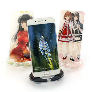 Personnages de dessin animé Vograce, téléphone acrylique, transparent, personnalisé, vente en gros, stadee Anime, - Product Image 4