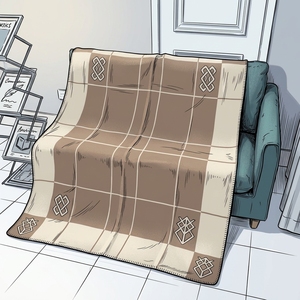 Couverture <span class=keywords><strong>de</strong></span> <span class=keywords><strong>voyage</strong></span> personnalisée en tricot pour avion, douce et confortable, idéale pour hôtel et <span class=keywords><strong>voyage</strong></span>, cadeaux, en stock, vente en gros, fabricant - Product Image 2