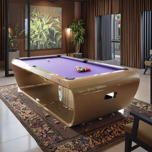 Sang trọng 9-Foot 8-Foot 7-Foot rắn gỗ hồ bơi bảng 4 1 <span class=keywords><strong>Snooker</strong></span> da thật Túi Laser in ấn hộp gỗ thực <span class=keywords><strong>Slate</strong></span> len - Product Image 6