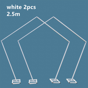 Arco de boda de hierro forjado con diseño geométrico pentagonal para decoración de escenarios de boda, venta al por mayor para fabricantes - Product Image 6