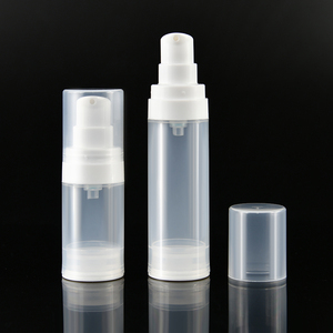 Flaconi Airless Vuoti in Plastica per Cosmetici, Protezione <span class=keywords><strong>Solare</strong></span>, Fondotinta, <span class=keywords><strong>Spray</strong></span> Corpo, Flacone con Pompa Airless <span class=keywords><strong>50</strong></span> ml - Product Image 1