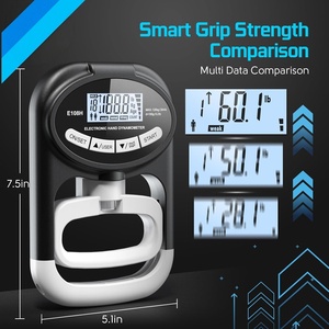 VANTUR Medidor Electrónico de Fuerza de Agarre - Dispositivo Profesional para Medir la Fuerza de Agarre, Aparato de Relajación Muscular, ABS Duradero - Product Image 3