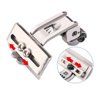 Pied presseur de Machine à coudre à trois aiguilles à cinq fils 5.6 largeur réglable pièces de rechange en acier extracteur de ruban avec pour industriel