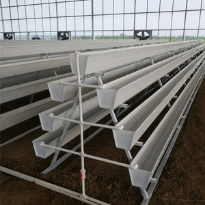 Système d'irrigation hydroponique standard pour ferme, <span class=keywords><strong>gouttière</strong></span> trapézoïdale en vinyle écologique - Product Image 2