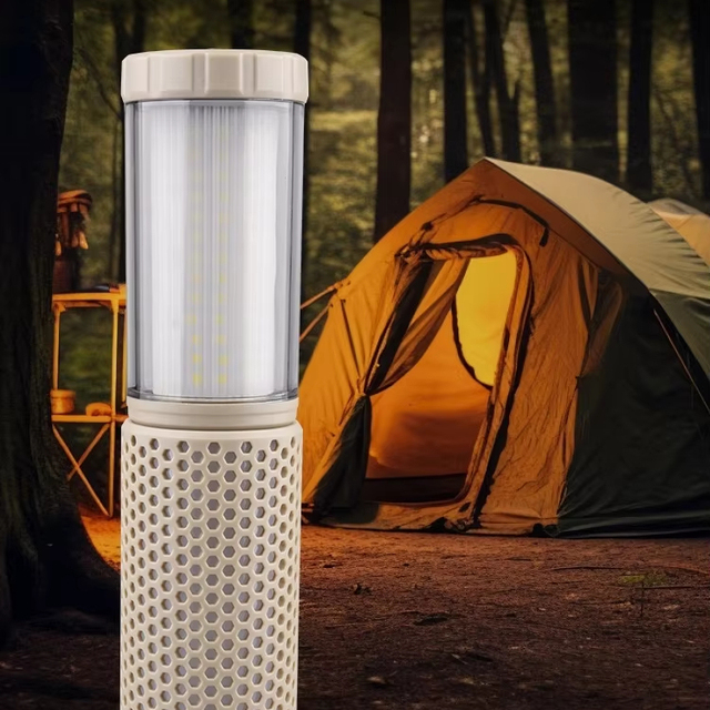 Rechargeable Multi - Functional Portable Magnetic Waterproof USB Telescopic Collapsible Camping Lights for Outdoor Emergency