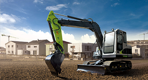 Excavadora de Ruedas Nueva de 7.5 Toneladas, Modelo ZE75WG 2025, Ampliamente Utilizada en Asia Central - Product Image 1