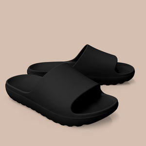 Sandal datar busa EVA pria, Kasut kaki terbuka bernafas dengan dukungan lengkungan gaya baru dengan desain geser - Product Image 3