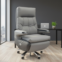 Chaise de bureau moderne de luxe en cuir électrique pour PDG, directeur, cadre supérieur – Fauteuils pivotants – Fabrication sur mesure – Vente en gros