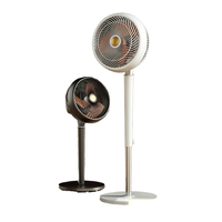 Nouveau ventilateur de bureau à 3 vitesses pour bureau à domicile Circulation d'air verticale grand vent lumière mécanique économe en énergie classe A +++ plastique
