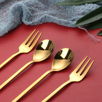 Cuillères et fourchettes métalliques Joyeux Noël 2026 – Nouveauté pour les fêtes de Noël, décorations de table pour la maison, Navidad