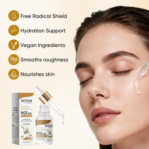 Sérum visage hydratant et anti-âge à l'essence de pulpe de riz naturelle pure, marque privée OEM. - Product Image 5