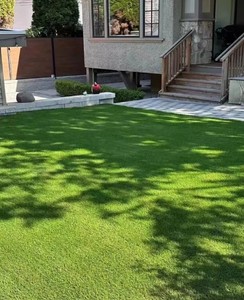 Césped artificial de 50 mm, alfombra decorativa verde realista, césped sintético de alta densidad, césped artificial para exteriores - Product Image 4