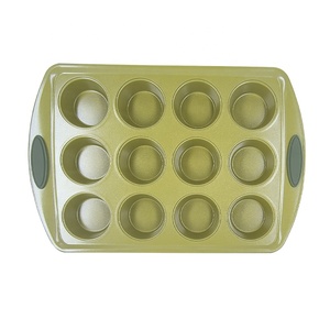 Juego de Utensilios para Hornear de Acero al Carbono Ecológico, Personalizado, Antiadherente, Apto para Lavavajillas, Molde para Pastel, Bandejas para Hornear con Asas de Silicona, OKAY - Product Image 5
