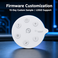 Control Remoto Redondo con Color de Carcasa Personalizable, Personalización de Firmware OEM/ODM, Batería CR2025, Material ABS