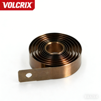 Enrouleur de câble rétractable industriel en acier VOLCRIX, bobine plate à ressort à force constante