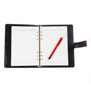 Bán buôn thiết kế mới bìa cứng da chính hãng dập nổi máy tính xách tay sang trọng Bộ quà tặng - Product Image 5