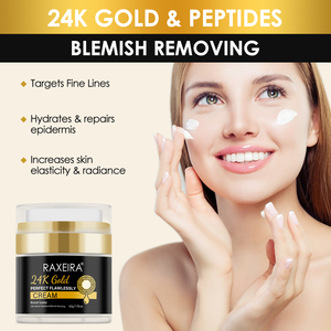 Marque privée 24k Gold Whiting Crème hydratante anti-âge <span class=keywords><strong>pour</strong></span> le <span class=keywords><strong>visage</strong></span> Dissolvant de taches noires Crème hydratante <span class=keywords><strong>pour</strong></span> le <span class=keywords><strong>visage</strong></span> - Product Image 4