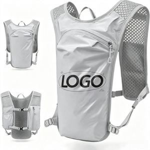 Chaleco de Hidratación Personalizado con Logotipo, Ligero, Transpirable, de Poliéster, con Correas Ajustables, para Correr, Maratones y Cross Country - Product Image 1