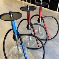 Original allemand Kores K3 narguilé ensemble en acier inoxydable intérieur narguilé salon Bar Club Restaurant café fête narguilé Shisha