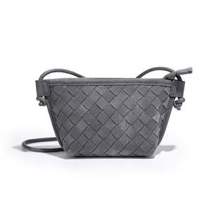 Bolso Bandolera de Hombro Único, Tejido a Mano, Diseño de Nicho, Estilo Retro, Moderno, para Mujer, Otoño - Product Image 3