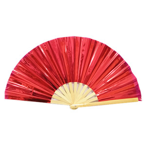 Ventilateur de Tai Chi en PVC 33cm Ventilateur en bambou Laser Party <span class=keywords><strong>Night</strong></span> Club Clack Handheld Fan - Product Image 6