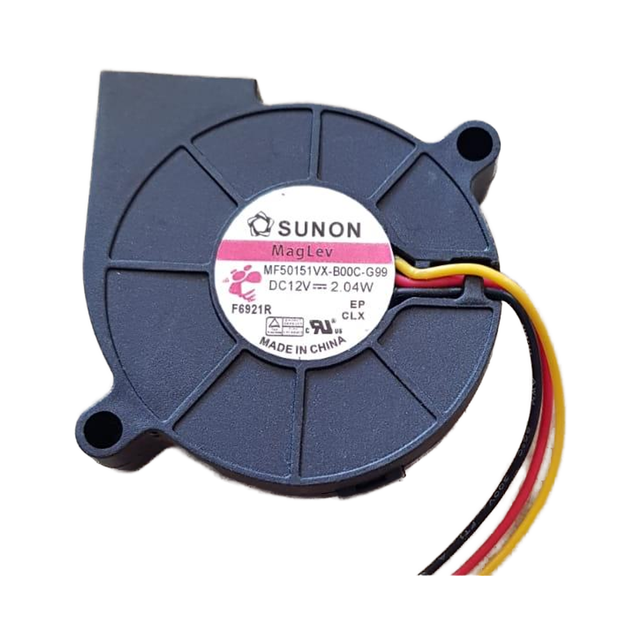 Ed-service MF50151VX 12V 2.04W 3-Wire Cooling Fan with Lighting Accessories for Projector DC Applications