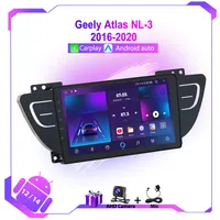 Autoradio 9 pouces Geely Atlas NL-3 2016-2020, CarPlay sans fil, Android Auto, GPS, navigateur, WIFI, 4G, DSP, lecteur multimédia stéréo IPS